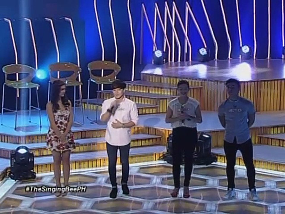 Cast ng She's Dating The Gangster conquer the Singing Bee stage