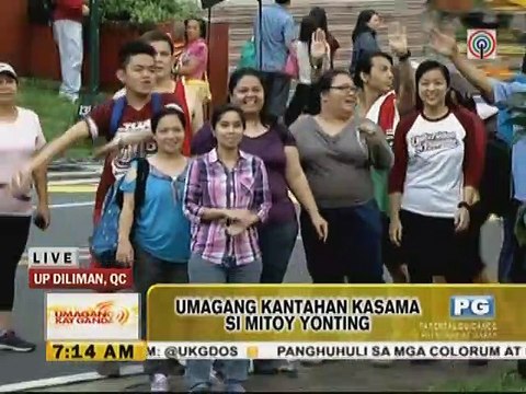 Umagang kantahan with Mitoy Yonting