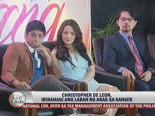 Christopher De Leon, ibinahagi ang laban ng anak sa cancer