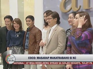 Coco Martin, Itinangging Lumabas sila ni KC