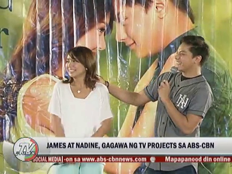 James at Nadine, gagawa ng TV Projects sa ABS-CBN