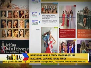 Nangungunang Beauty Pageant Online Magazine, gawa ng isang Pinoy