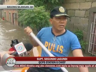 Bilang ng mga pamilyang inilikas sa QC, umabot sa 8,000