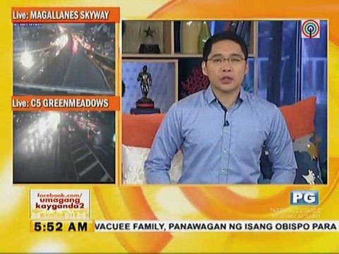 Lebel ng tubig sa Marikina River, tumaas