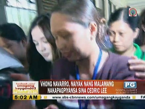 Vhong Navarro, naiyak nang malamang nakapagpiyansa sina Cedric Lee