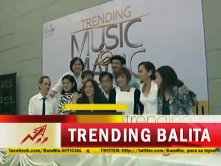 Reunion concert ng ""Music and Magic,"" sa Biyernes na