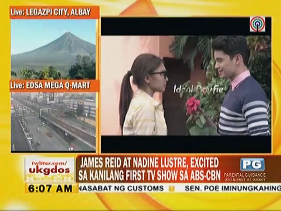 James Reid at Nadine Lustre, excited sa kanilang first TV show sa ASB-CBN