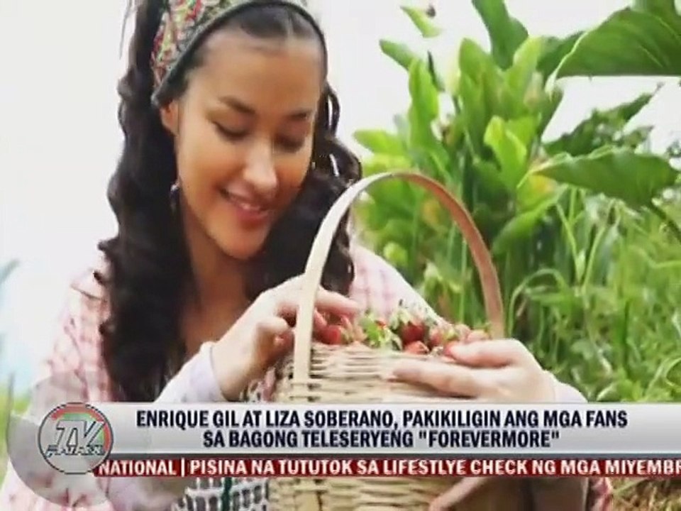Enrique Gil at Liza Soberano, pakikiligin ang mga fans sa bagong teleseryeng ""Forevermore""