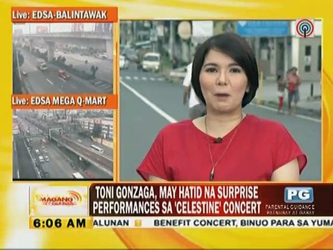 Toni Gonzaga, may hatid na surprise performances sa Celestine concert