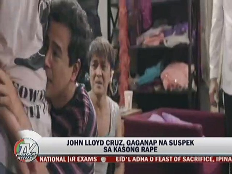 John Lloyd Cruz, gaganap na suspek sa kasong rape