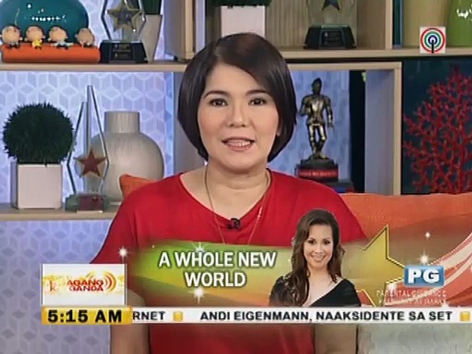 Pagkanta ni Lea Salonga ng ""A Whole New World"", viral sa internet