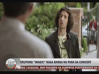 Grupong ""Magic"" nasa bansa na para sa concert