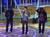 Nyoy, Ima at Dancun sumabak sa pagalingan lyrics sa Singing Bee