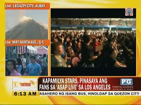 Kapamilya Stars, pinasaya ang fans sa ASAP Live sa Los Angeles