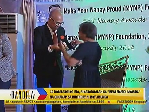 10 natatanging ina, pinarangalan sa Best Nanay Awards na ginanap sa birthday ni Boy Abunda