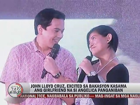 John Lloyd Cruz, excited sa bakasyon kasama ang girlfriend na si Angelica Panganiban