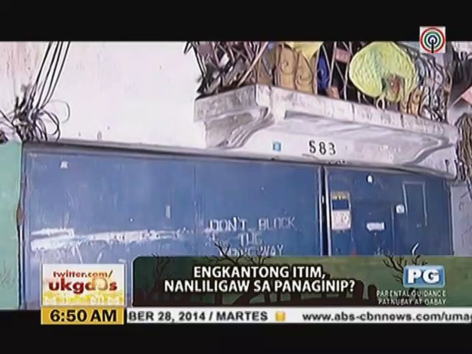 Engkantong itim, nanliligaw sa panaginip?