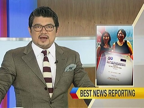 DZMM, panalo sa Best News Reporting sa 2014 Asia Pacific Broadcasting Union Prizes