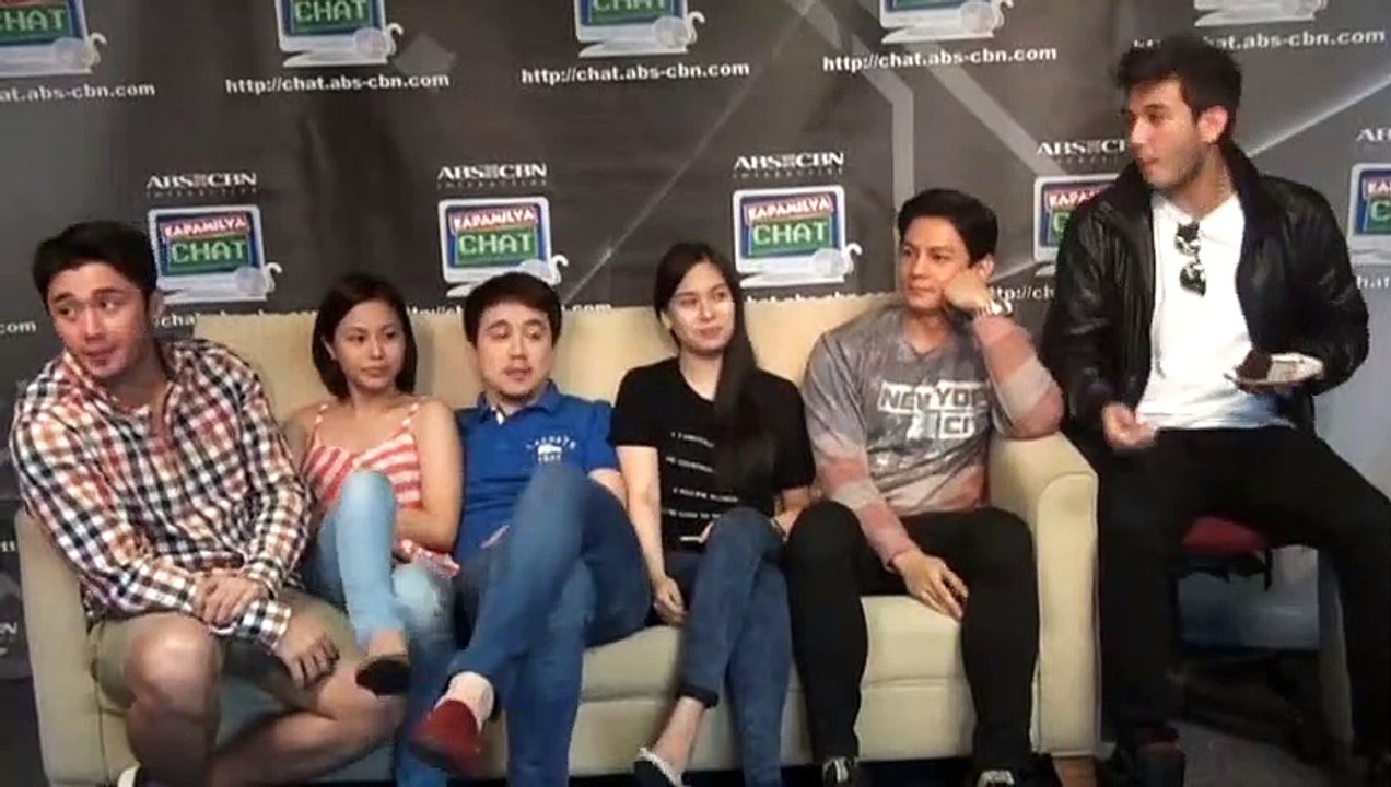 Pure Love Casts, bumanat ng pick up lines habang naka-nose to nose!