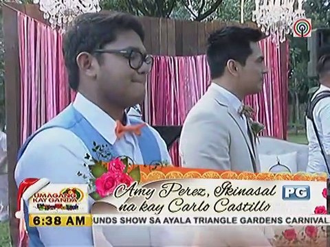 After eight years of waiting, Amy Perez and Carlo Castillo finally got married!