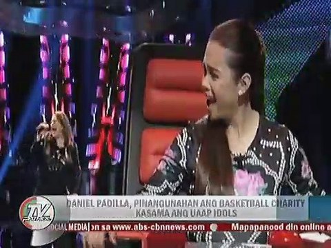 Daniel dinespensahan ang pagkalaglag ni Karla Estrada sa The Voice Auditions