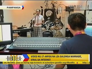 Video ng 17-anyos na Lea Salonga Wannabe, viral sa internet