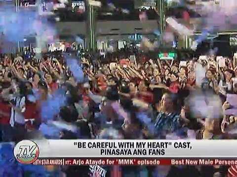 Be Careful with my Heart Cast, pinasaya ang fans