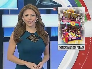Iba't ibang Giant inflatable characters, pumarada sa Macy's Thanksgiving Day Parade