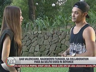 Gab Valenciano, nagkwento tungkol sa collaboration para sa Selfie Video ni Beyonce