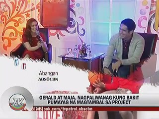 Gerald at Maja, nagpaliwanag kung bakit pumayag na magtambal sa Project