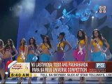 MJ Lastimosa, todo ang paghahanda para sa Miss Universe Competition