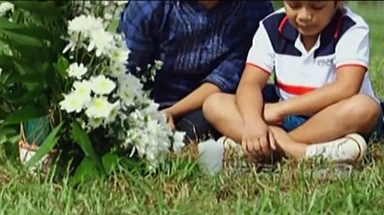 Marcus, dumalaw sa puntod ng kanyang lolo