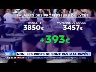 Les professeurs français ne sont pas les mieux payés de l'OCDE