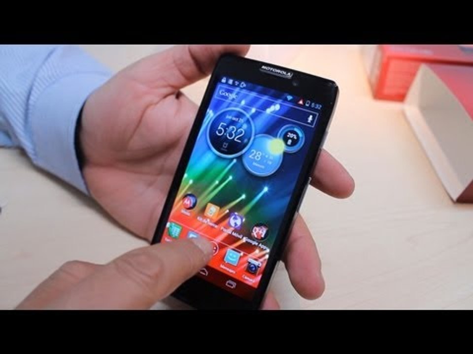 Unboxing: RAZR HD listo para red LTE