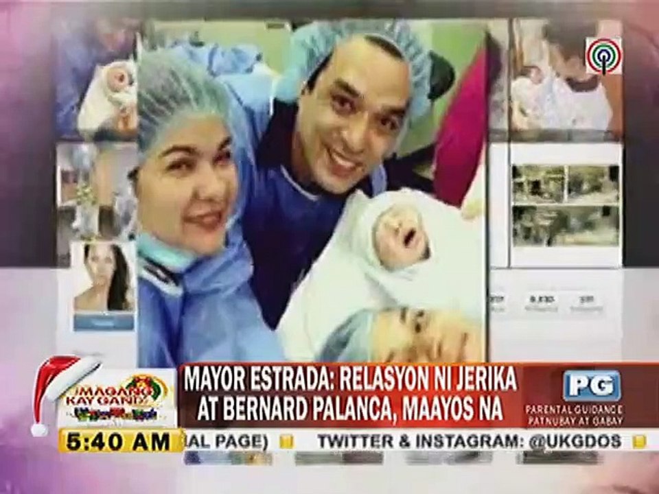 Mayor Estrada: Relasyon ni Jerika at Bernard Palanca, maayos na
