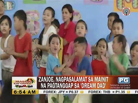 Zanjoe, nagpasalamat sa mainit na pagtanggap sa 'Dream Dad'