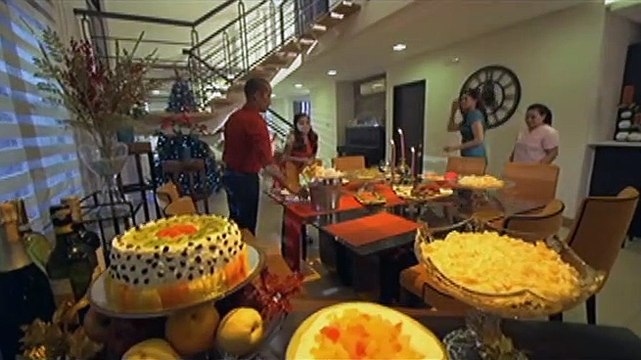 Andrew at Camille, nag-noche buena kasama ang kanilang pamilya