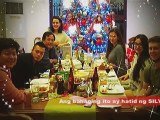 Celebrities, kasama ang mga pamilya at kaibigan na sinalubong ang pasko