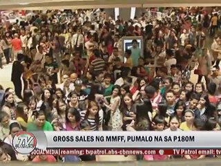 Gross sales ng MMFF, pumalo na sa P180M