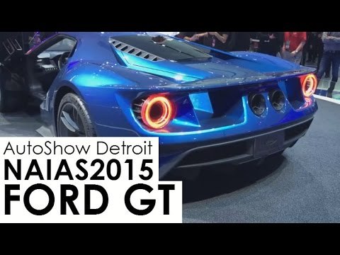 Ford GT, Mustang GT350 y Shelby GT350R en el Auto Show de Detroit