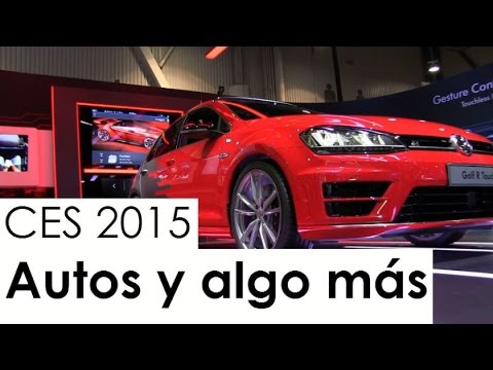 #CES2015: Polaris Slingshot, Golf R Touch, Mustang GT 2015 y más