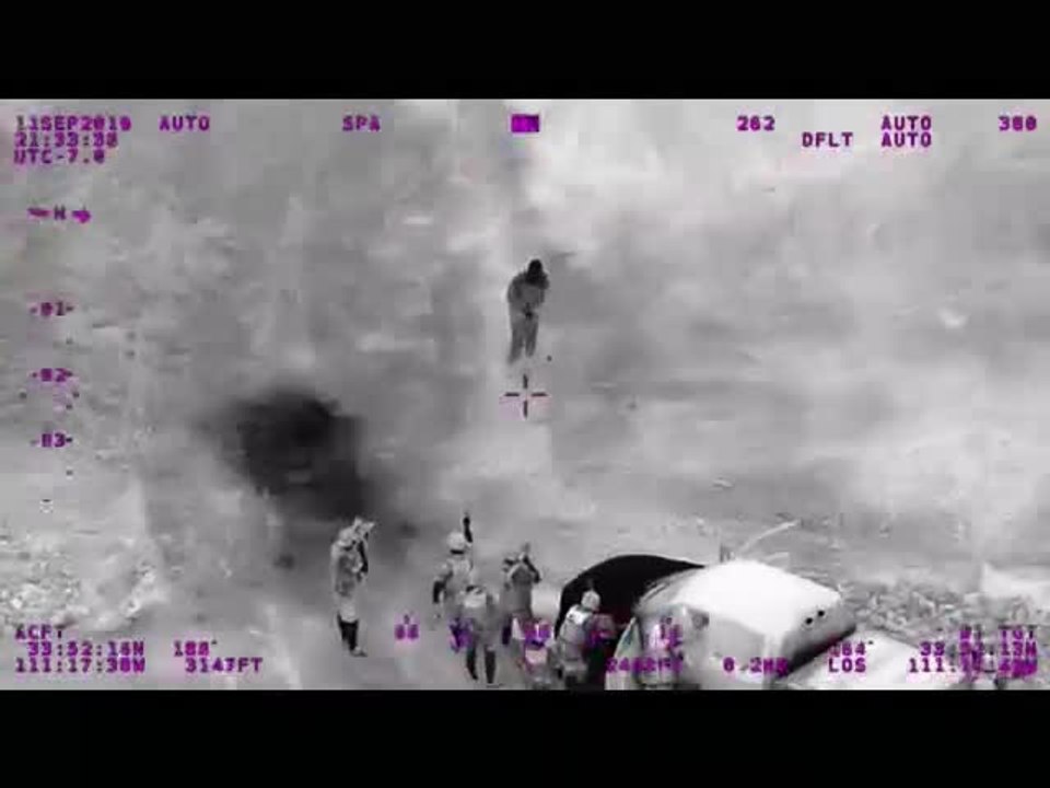 RAW: Escaped murder suspects Blane and Susan Barksdale taken in to custody