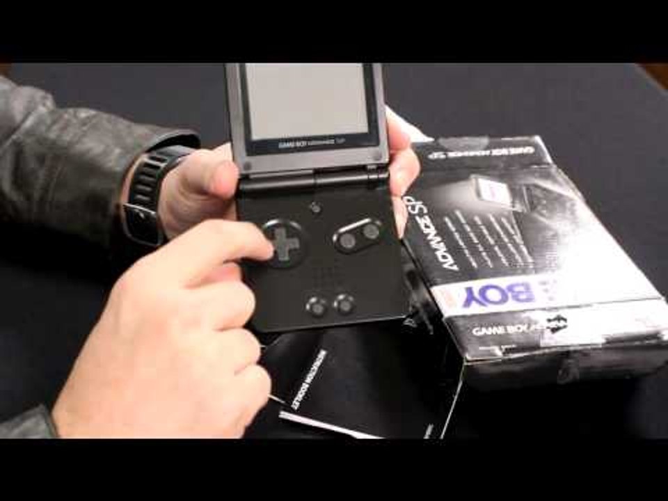 Retro: Game Boy Advance SP