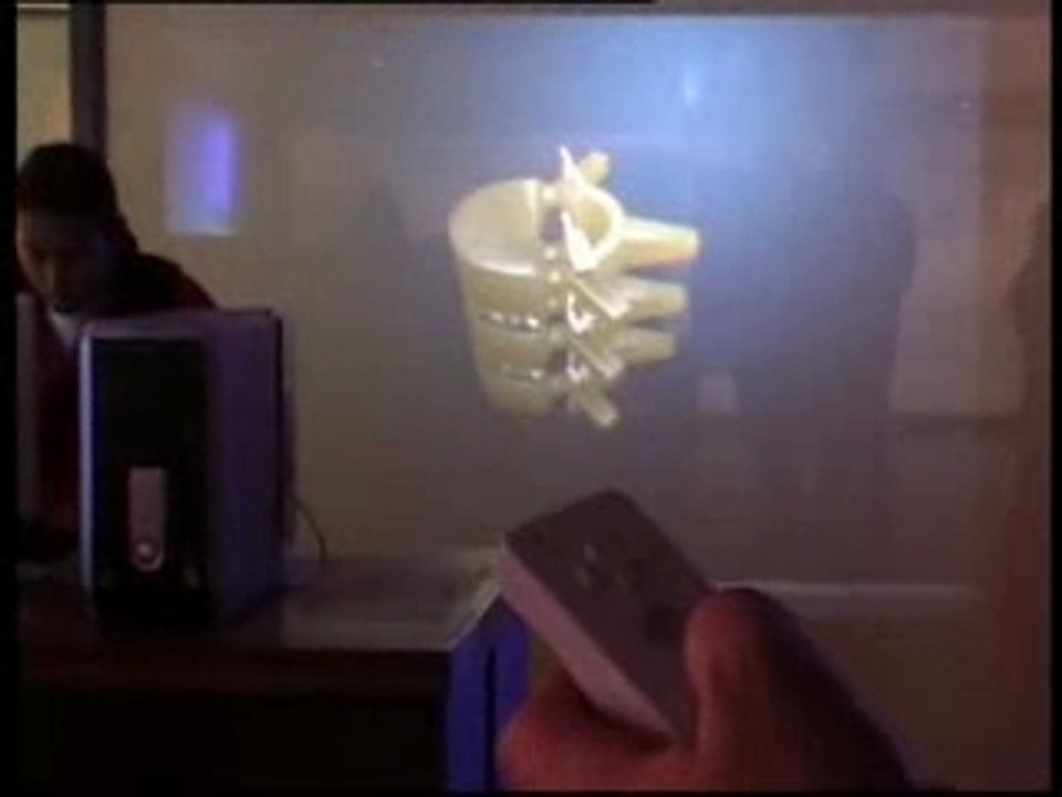 Une manette de Wii transformée en souris 3D