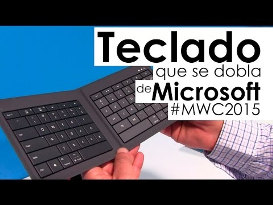 Teclado flexible de Microsoft