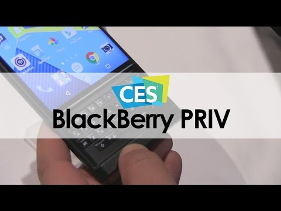 Así es Priv, la primera BlackBerry con Android