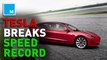 Tesla claims Model S sets fastest four-door record at Laguna Seca