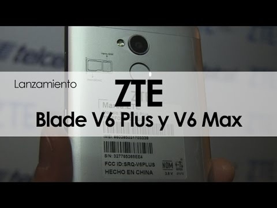 Conoce los nuevos Blade V6 Plus y Blade V6 Max...