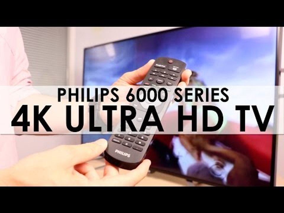 Smart UltraHD TV Serie 6000 de Philips