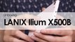 Lanix Ilium X500B: Unboxing y primeras impresiones